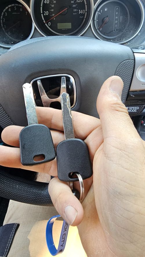 Honda Jazz flip key (all keys lost) by Lock City in Clifton Down