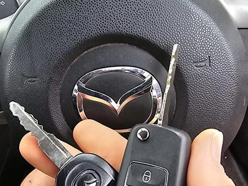 Mazda 2 flip key (spare key) by Lock City in Paulton