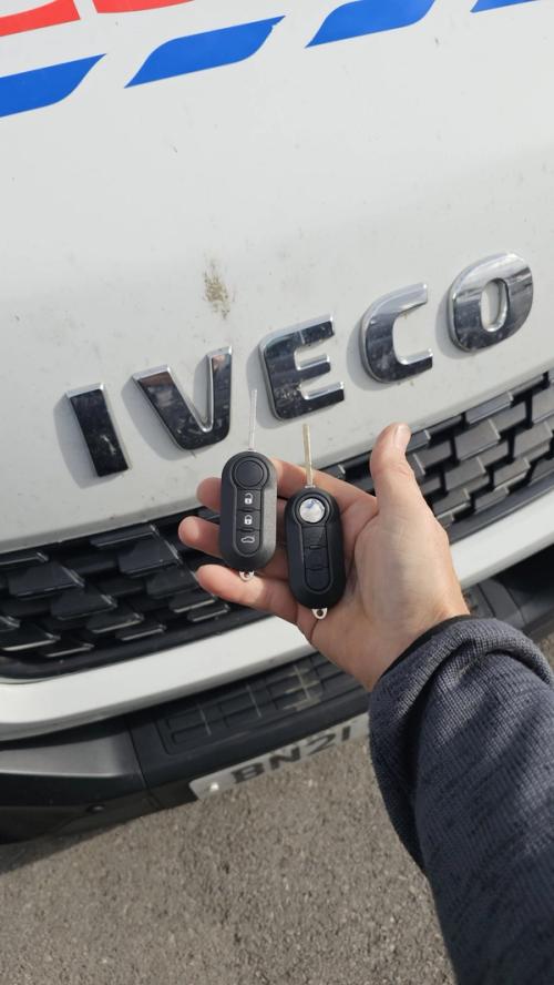 Iveco Daily flip key replaced by a Lock City locksmith in Broadgreen