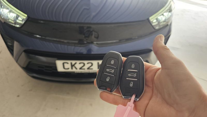 Vauxhall Crossland flip key (spare key) by Lock City in Saltford