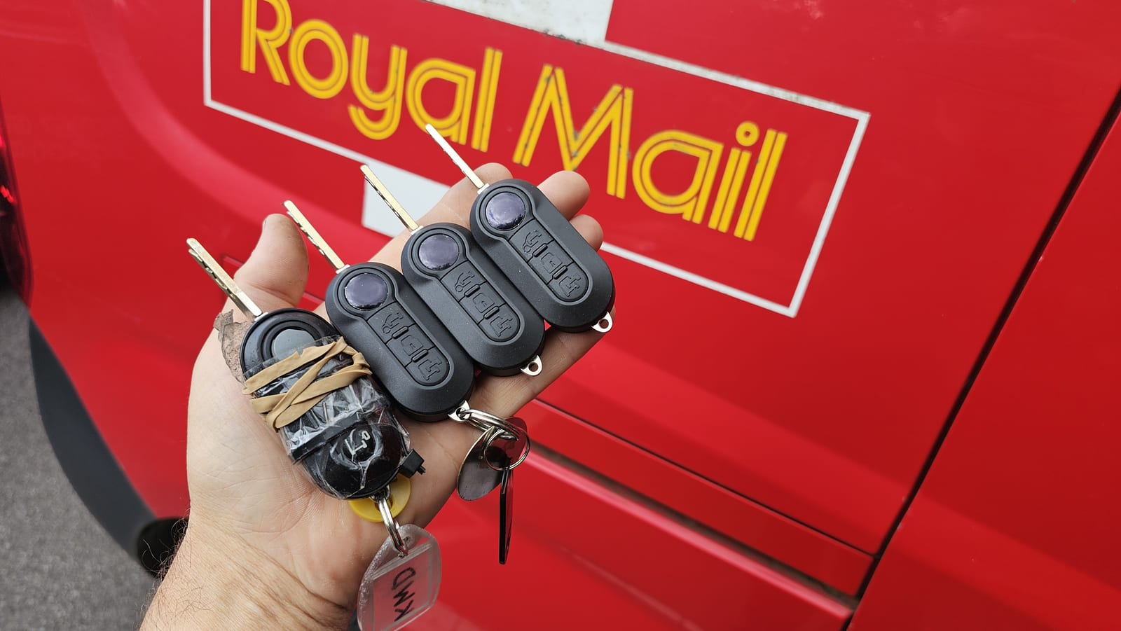 Fiat Doblo flip key (spare key) by Lock City in Filton