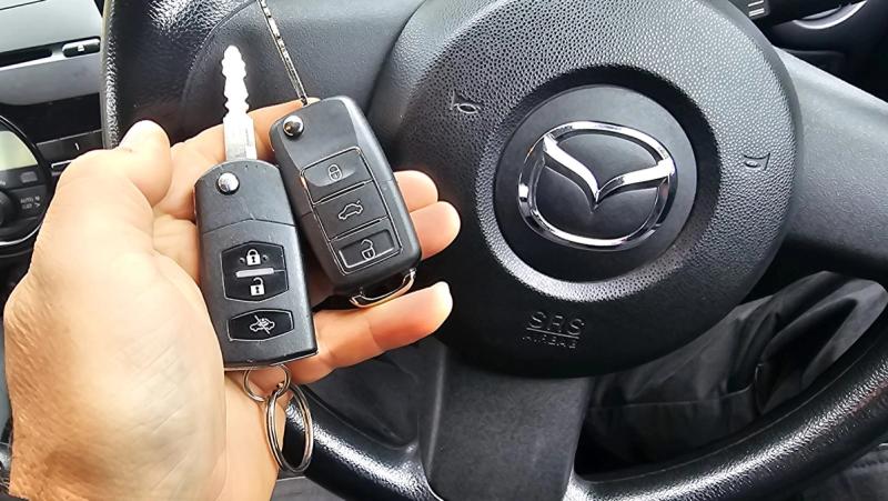 Mazda 2 flip key (spare key) by Lock City in Knowle