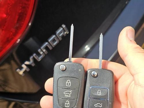 Hyundai I30 flip key (spare key) by Lock City in Bitton & Oldland Common