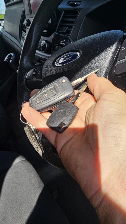 Ford Custom chip key (spare key) by Lock City in Boyd Valley