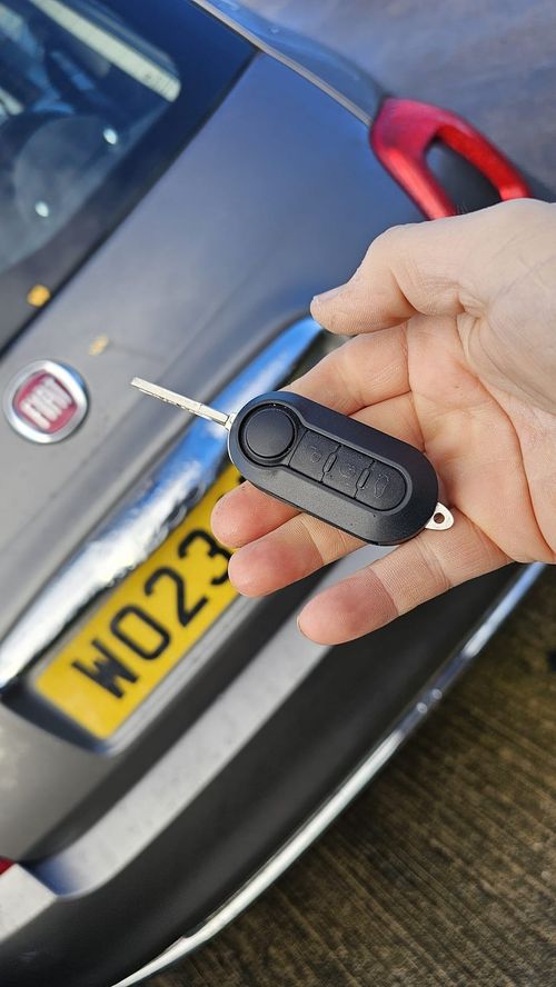 Fiat 500 smart key (spare key) by Lock City in Wrington