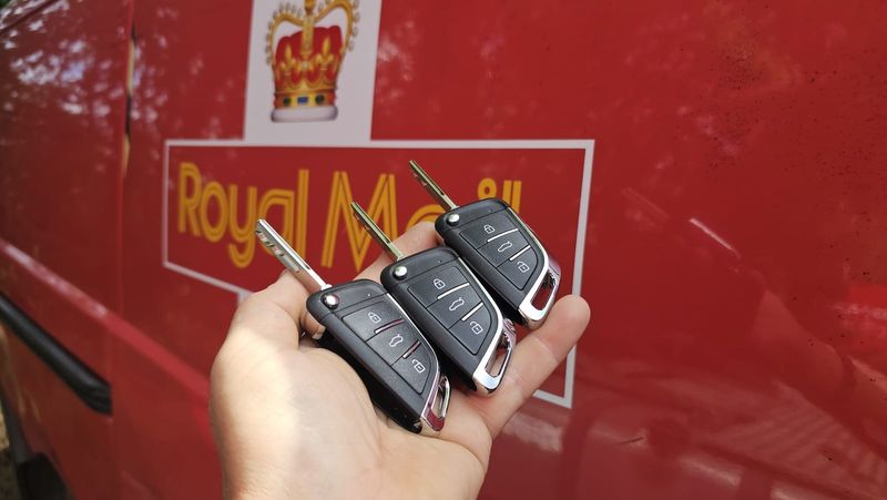 Peugeot Expert flip key (spare key) by Lock City in Filton
