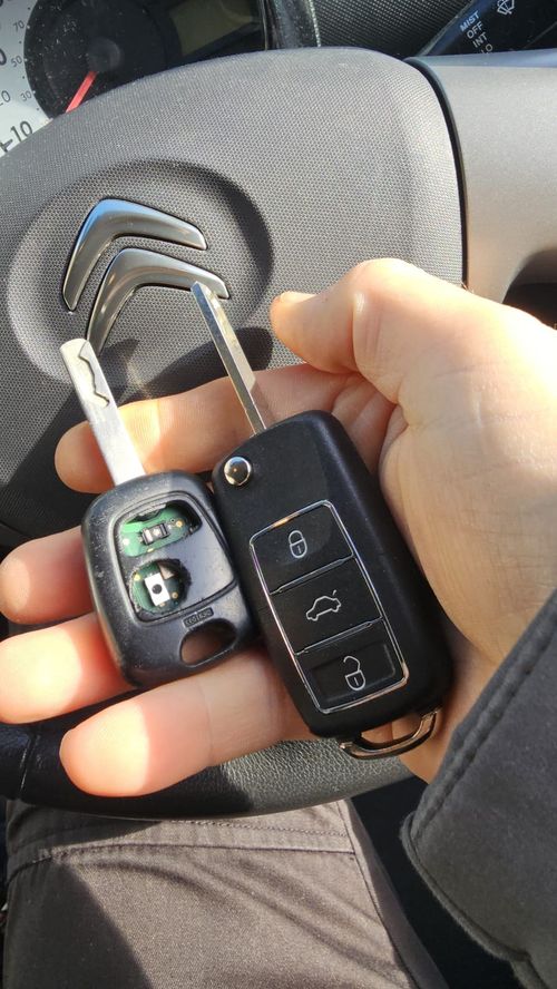 Citroen C1 remote key (spare key) by Lock City in Backwell