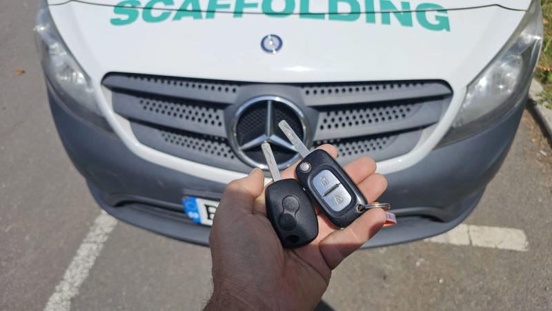 Mercedes Citan flip key (spare key) by Lock City in Hartcliffe and Withywood