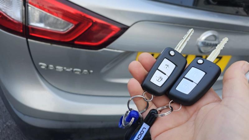Nissan Qashqai remote key (spare key) by Lock City in Bishopston and Ashley Down