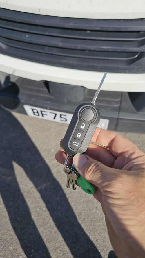 Iveco Daily flip key replaced by a Lock City locksmith
