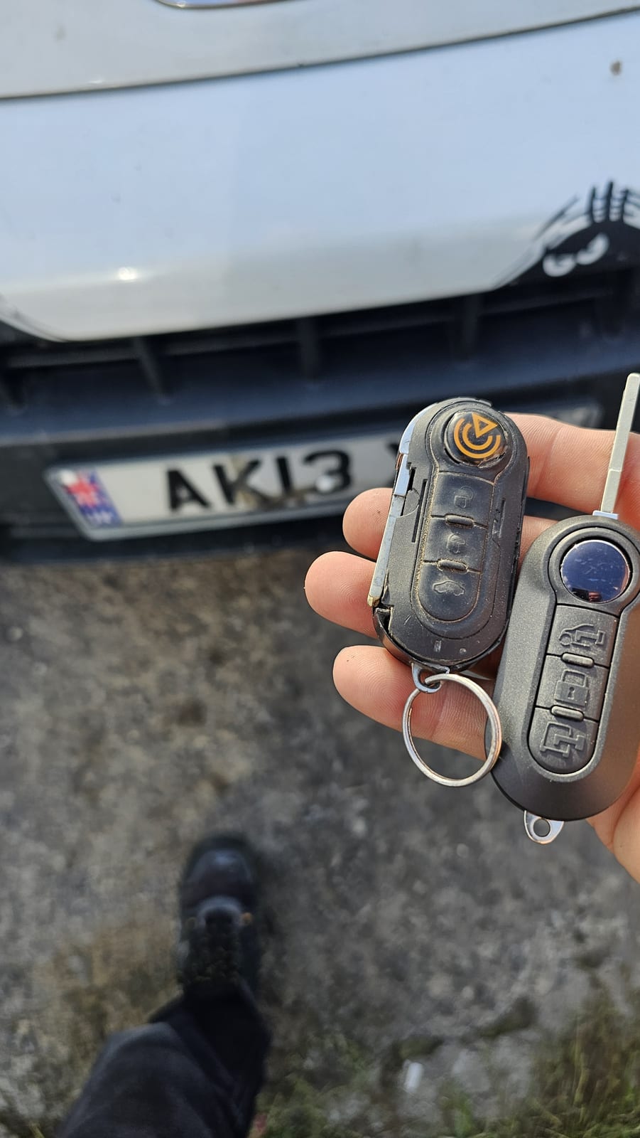 Peugeot Bipper car key replaced by a Lock City locksmith in Bristol