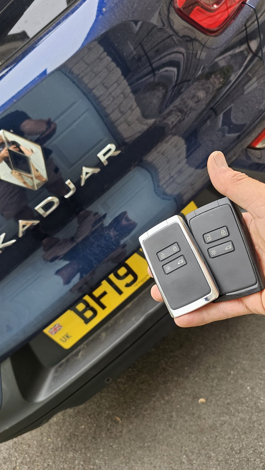 Renault Kadjar smart key (spare key) by Lock City in Bradley Stoke North
