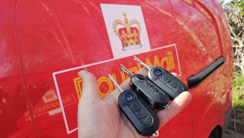 Fiat Doblo flip key (spare key) by Lock City in Filton