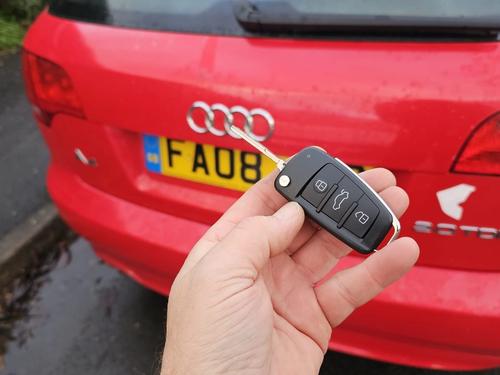 Audi A4 flip key (all keys lost) by Lock City in Combe Down