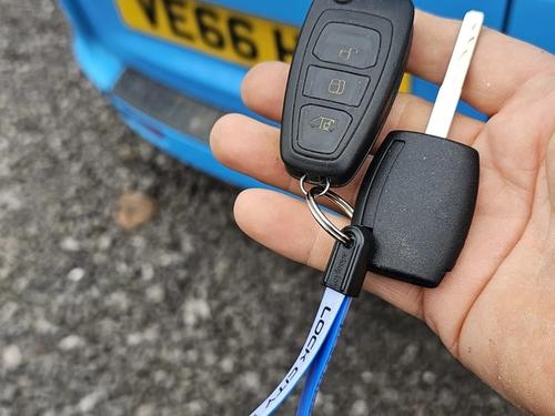 Ford Custom chip key replaced by a Lock City locksmith in Radstock