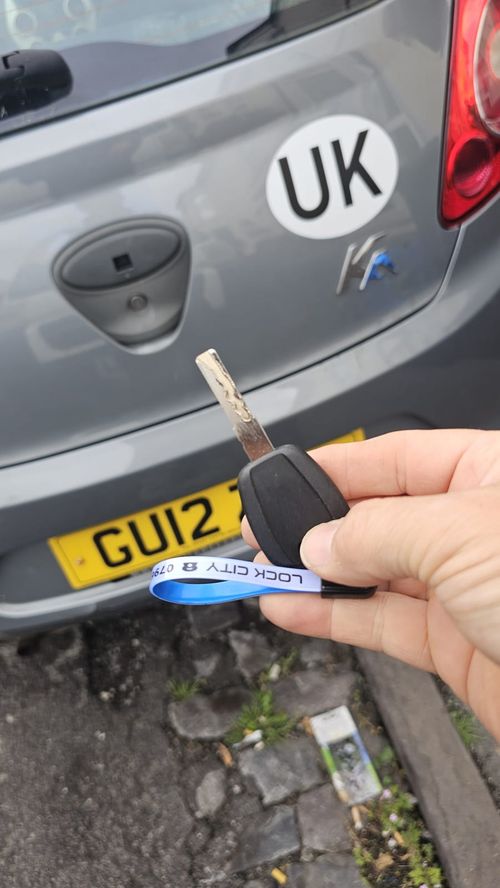 Ford KA car key (all keys lost) by Lock City in Lawrence Hill