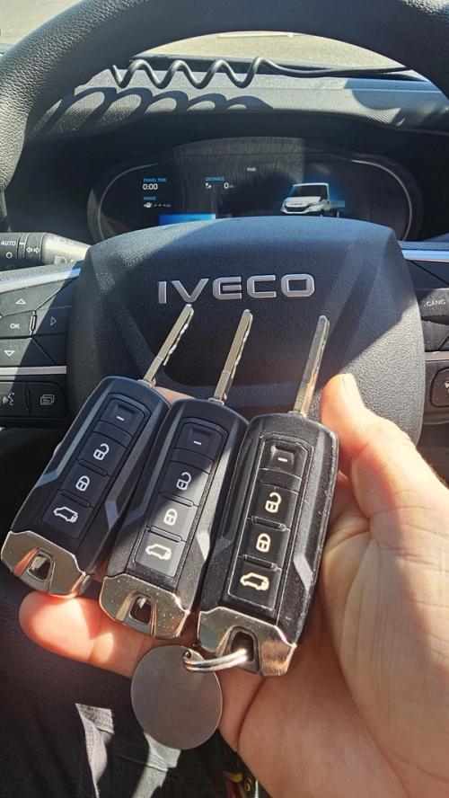 Iveco Daily flip key (spare key) by Lock City in Brislington West