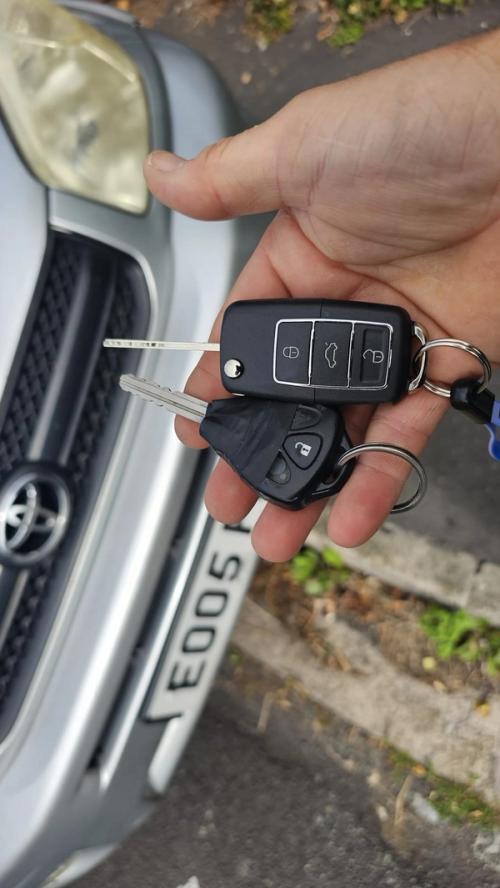 Toyota Rav4 flip key (spare key) by Lock City in Frome Vale