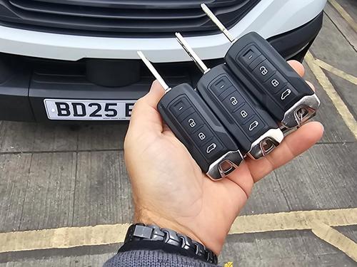 Iveco Daily flip key replaced by a Lock City locksmith in Yate