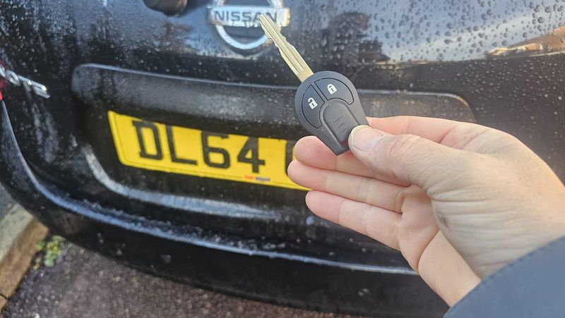 Nissan Note remote key (all keys lost) by Lock City in Emersons Green