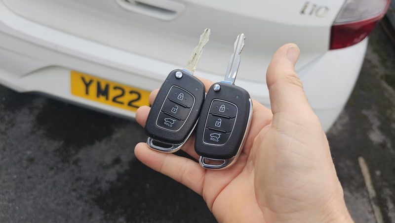 Hyundai Ioniq car key (spare key) by Lock City in Bradley Stoke North