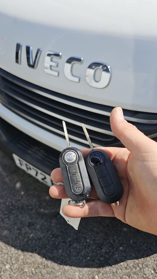 Iveco Daily flip key (spare key) by Lock City in Publow & Whitchurch