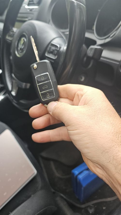 VW Golf flip key (all keys lost) by Lock City in Stoke Bishop