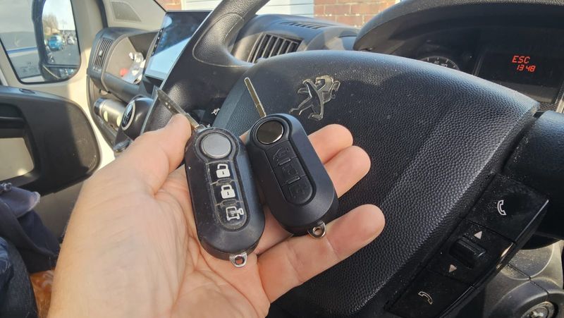 Peugeot Boxer flip key by Lock City in Yate Central