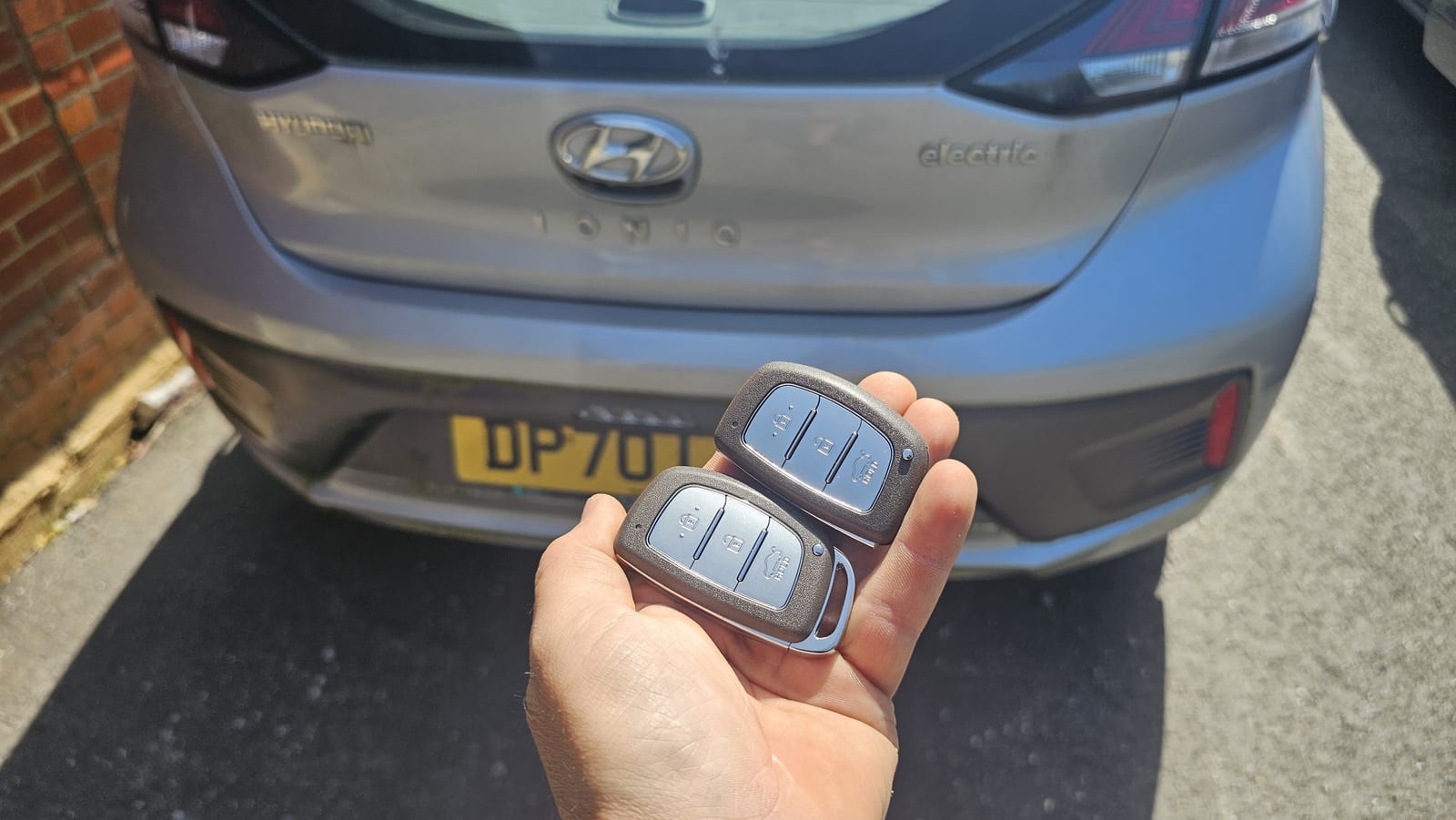 Hyundai Ioniq car key (all keys lost) by Lock City in Westbury West