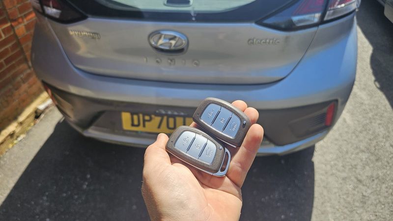 Hyundai Ioniq car key (all keys lost) by Lock City in Westbury West