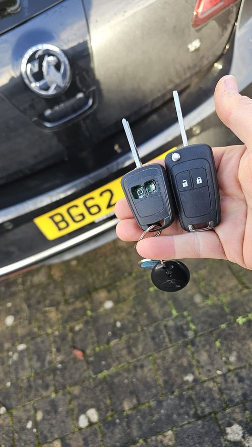 Vauxhall Astra flip key (spare key) by Lock City in St George Troopers Hill