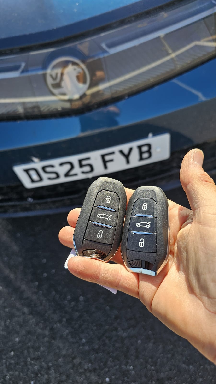 Vauxhall Grandland flip key (all keys lost) by Lock City in Weston-super-Mare South