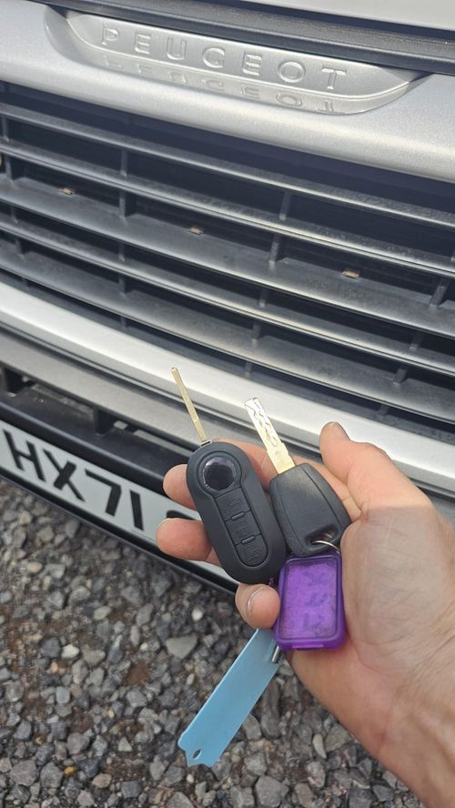 Peugeot Boxer flip key (spare key) by Lock City in Publow & Whitchurch