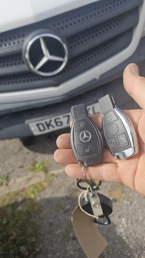 Mercedes Sprinter remote key (spare key) by Lock City in Frampton Cotterell