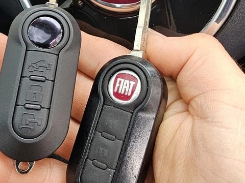 Fiat 500 remote head key replaced by a Lock City locksmith in Bristol