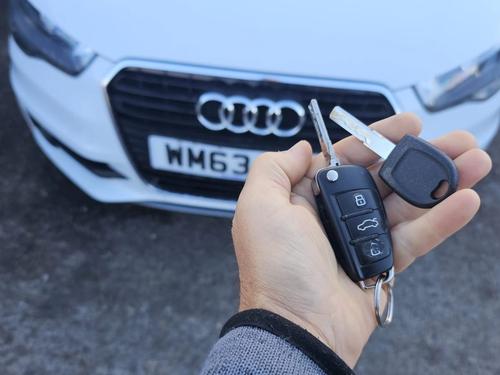 Audi A1 chip key (spare key) by Lock City in Woodstock