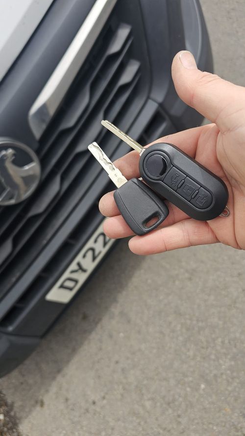 Vauxhall Movano flip key (spare key) by Lock City in Street
