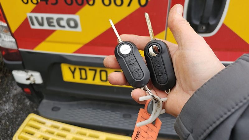 Iveco Daily flip key (spare key) by Lock City in Avonmouth and Lawrence Weston