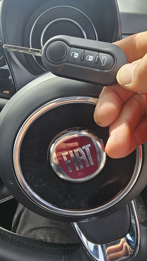 Fiat 500 smart key (spare key) by Lock City in Wrington