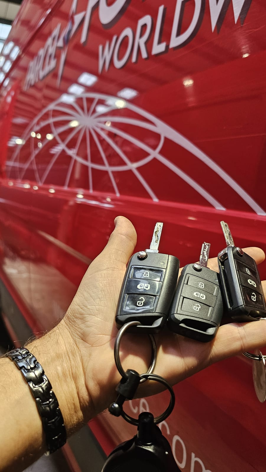 VW Crafter flip key replaced by a Lock City locksmith