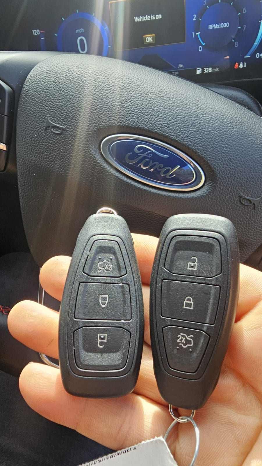Ford Kuga remote head key replaced by a Lock City locksmith in Bristol