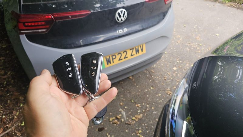 VW ID3 chip key (spare key) by Lock City in Stoke Bishop