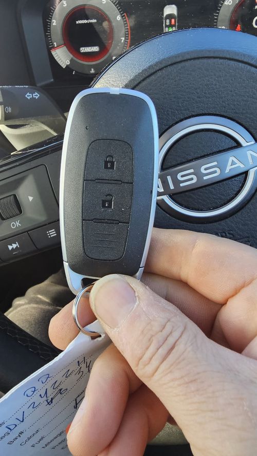 Nissan Qashqai smart key (spare key) by Lock City in Wrington