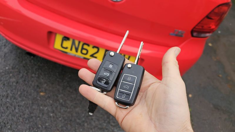 VW Polo flip key (spare key) by Lock City in Clifton Down