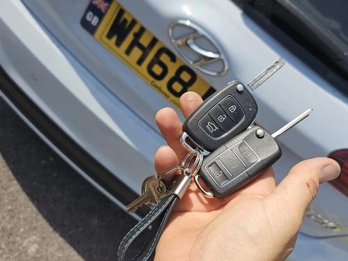 Hyundai I20 flip key (spare key) by Lock City in Portishead North