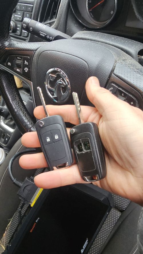 Vauxhall Zafira flip key (spare key) by Lock City in Frome Vale