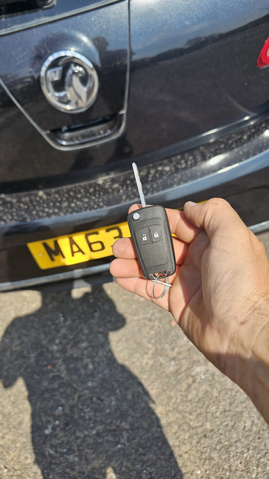 Vauxhall Astra flip key (replacement) by Lock City in Parkwall & Warmley