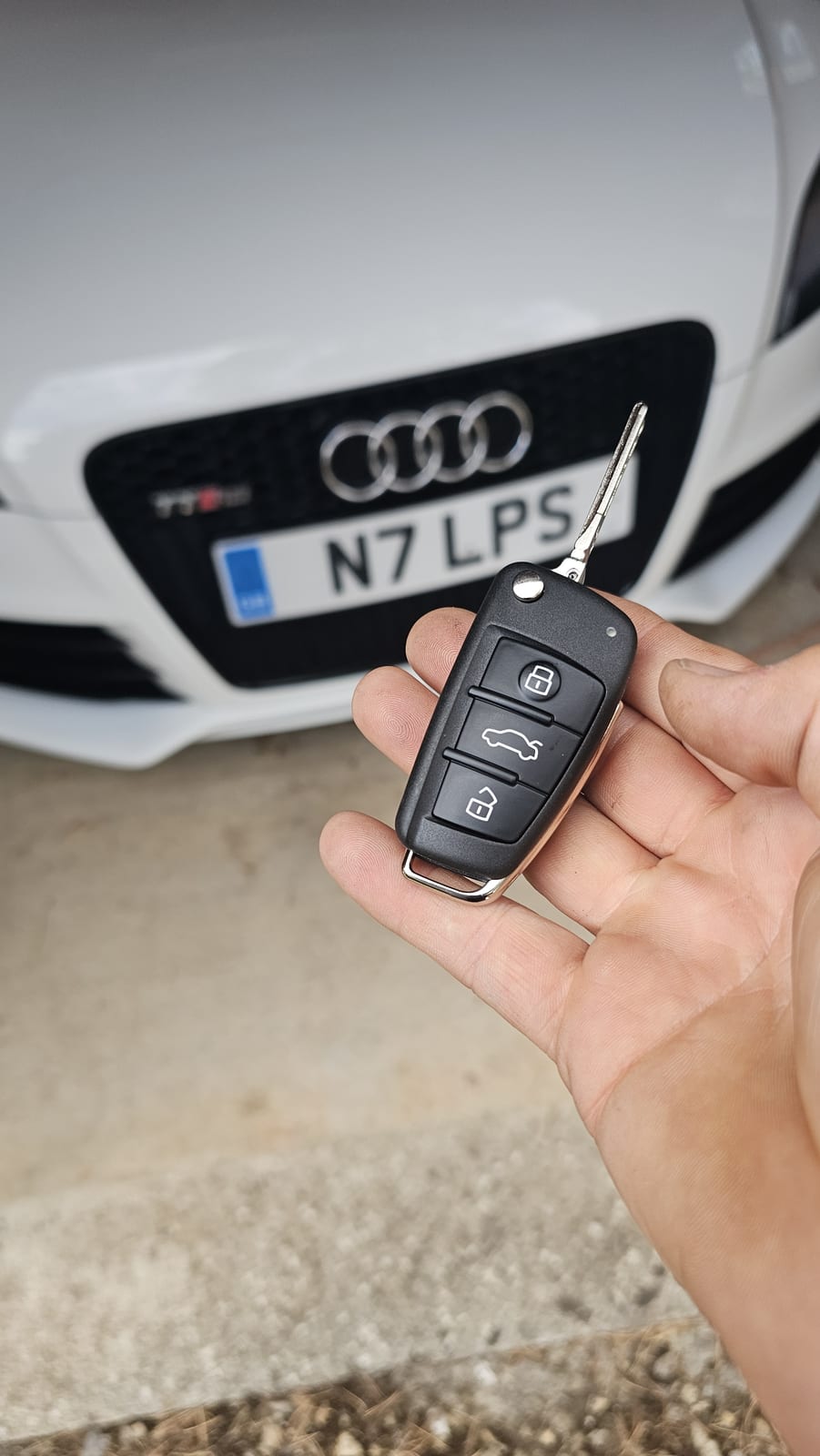 Audi TT flip key (spare key) by Lock City in Stoke Bishop