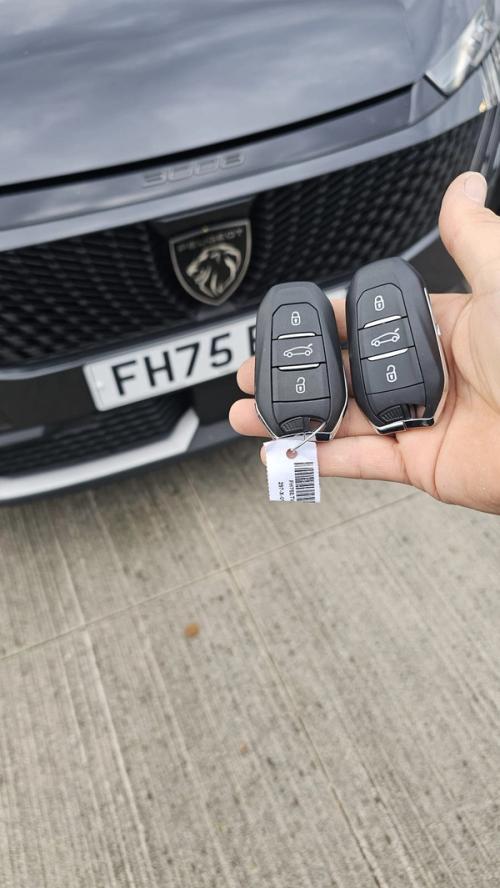 Peugeot 3008 flip key replaced by a Lock City locksmith in Nailsea