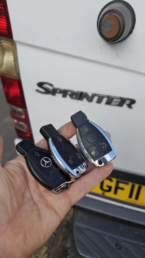 Mercedes Sprinter remote key replaced by a Lock City locksmith in Bristol